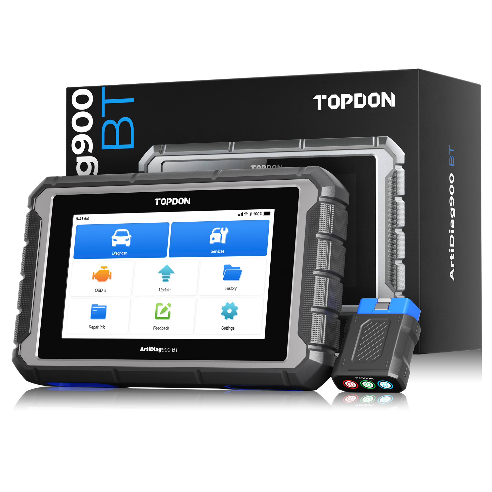 TOPDON Mid-level Diagnostic Tool  ArtiDiag900 BT – TOPDON EUROPE SL