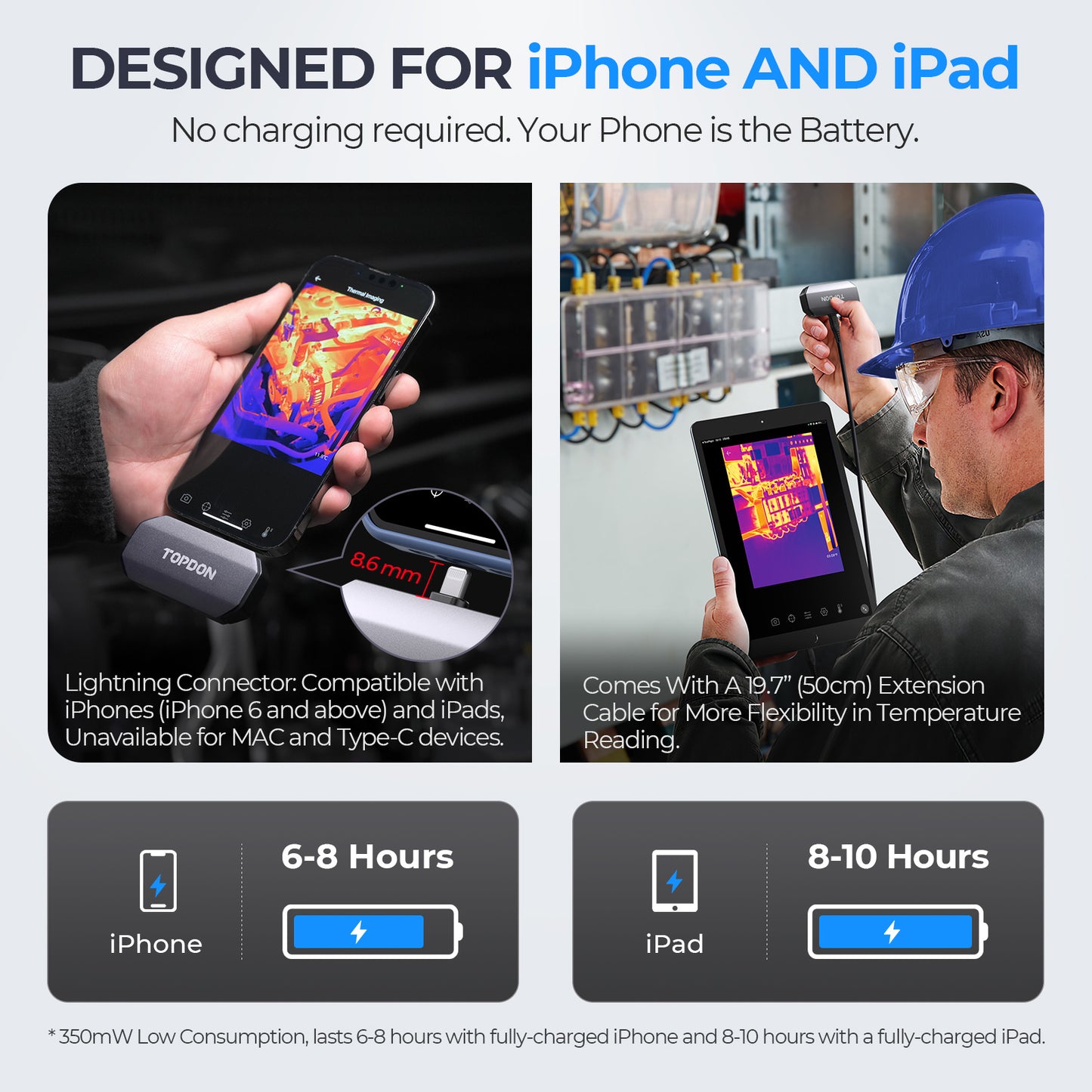 TC002 (Apparat iOS- Lightning Port)