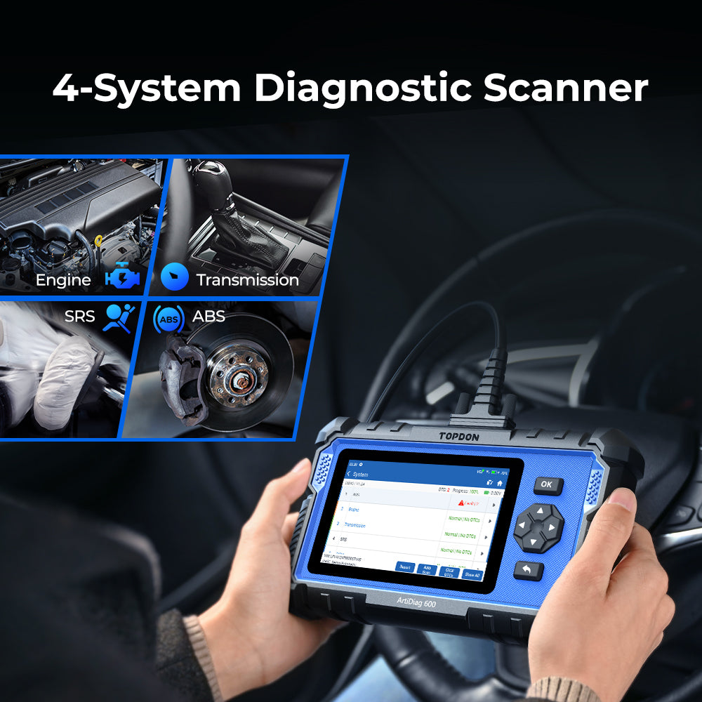 TOPDON Mid-level Diagnostic Tool|ArtiDiag600|Take Out The Guesswork – TOPDON  (EUROPE)