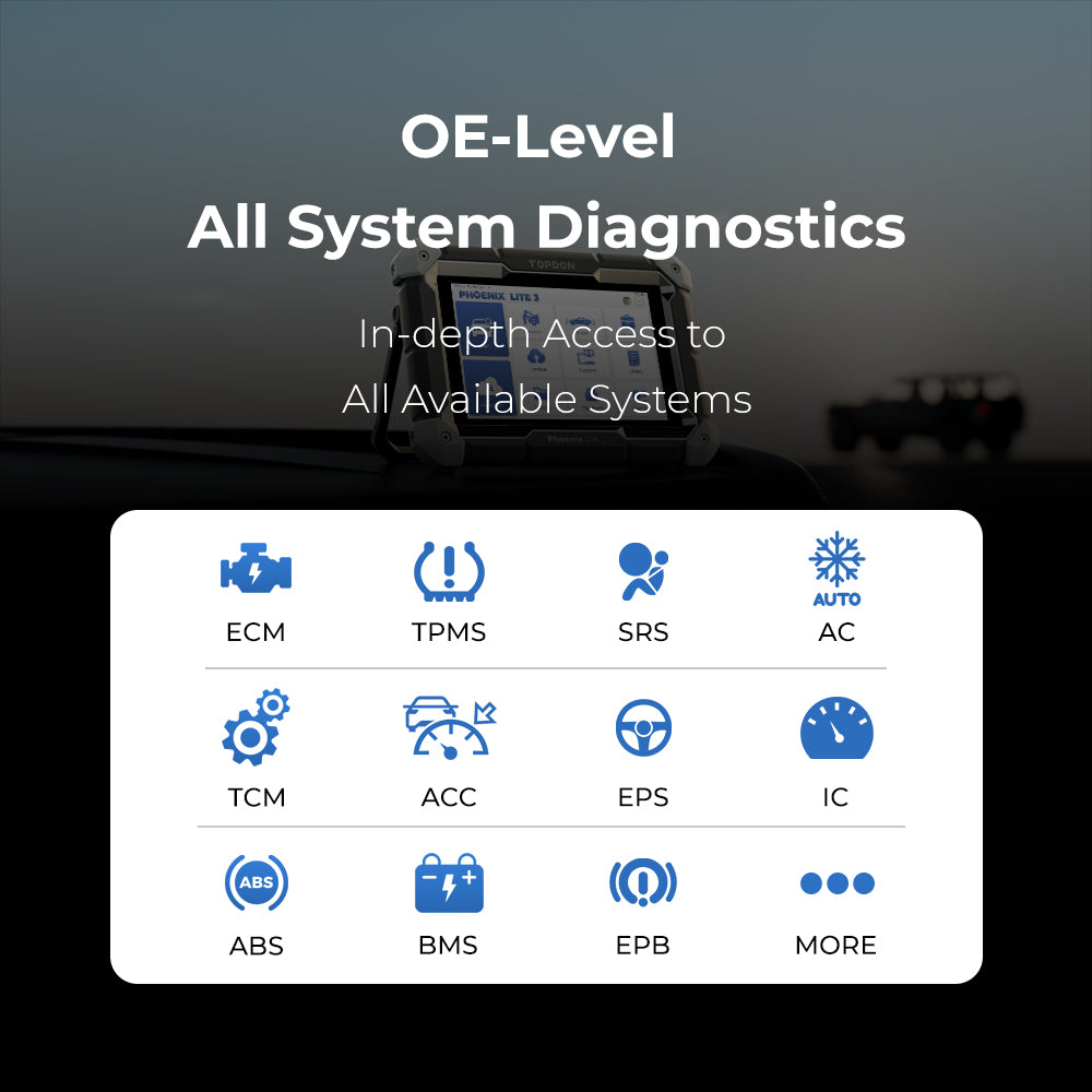 Phoenix Diognostic Module TOPDON Integrated Diagnostic Tool | Phoenix Lite 3 – TOPDON EUROPE