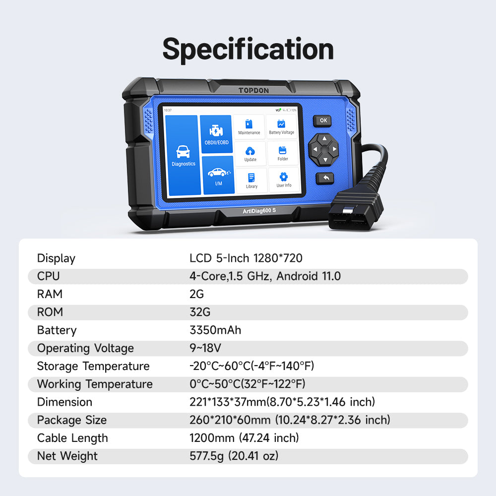 ArtiDiag600 S 2024 New Version