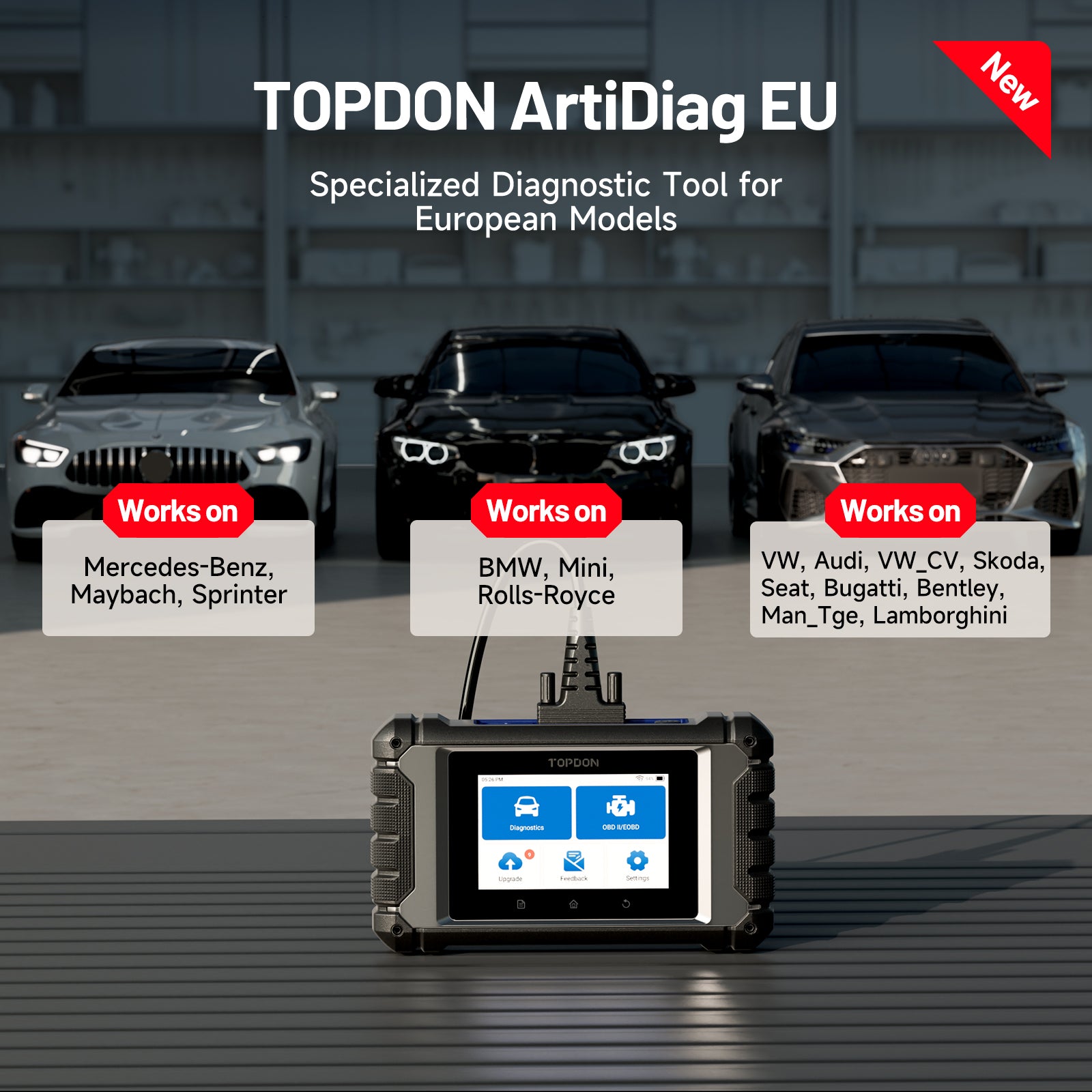 TOPDON Strumento Diagnostico di Livello Medio | ArtiDiag EU