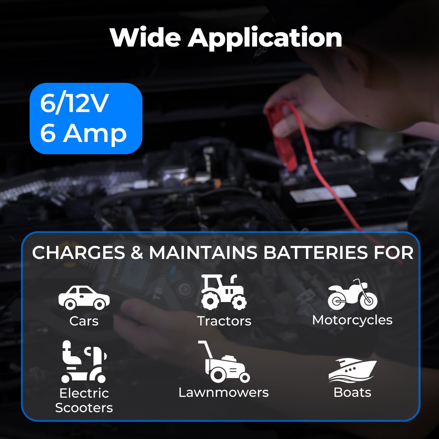 Battery Accessories For The TB6000Pro