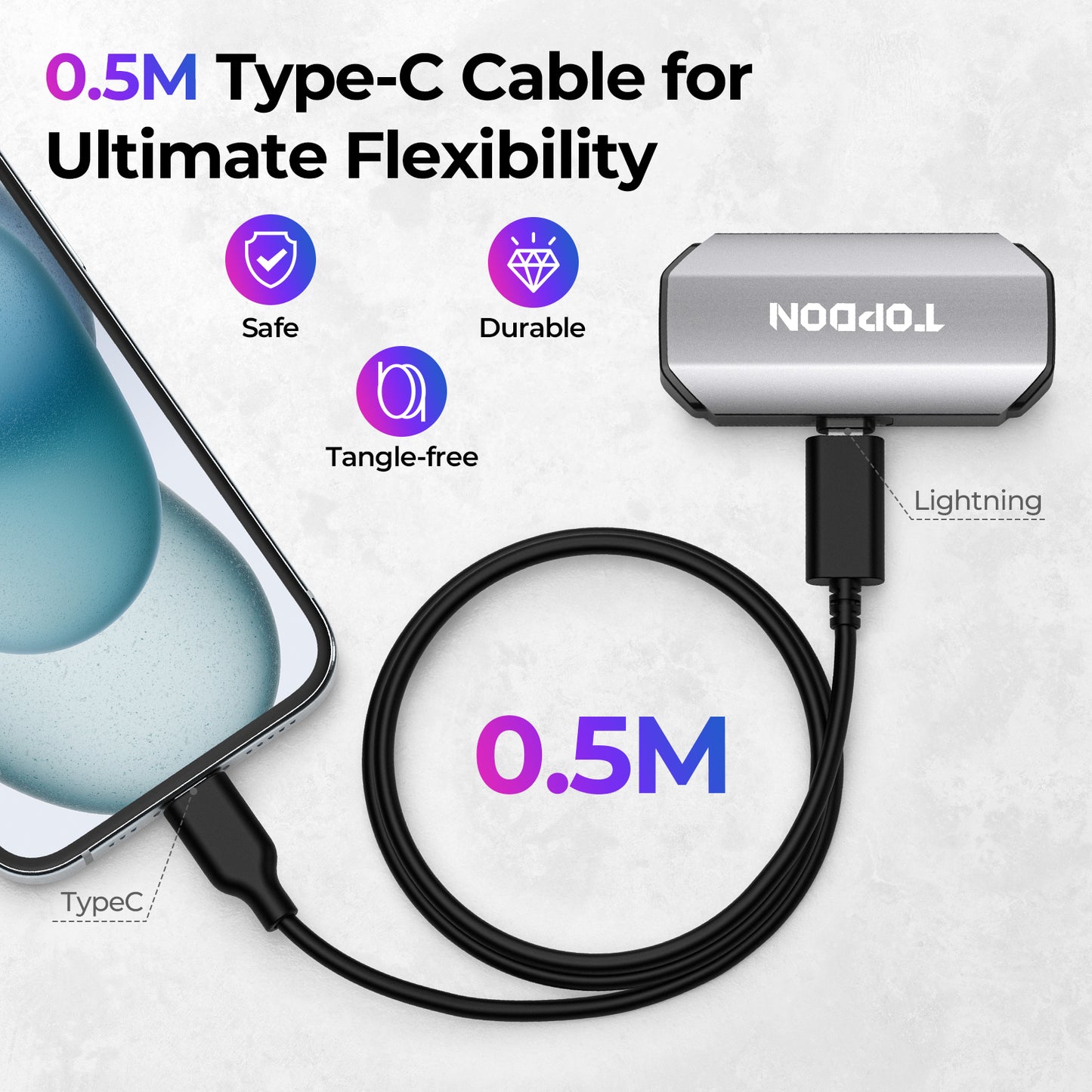 Type-C Cable for TC002