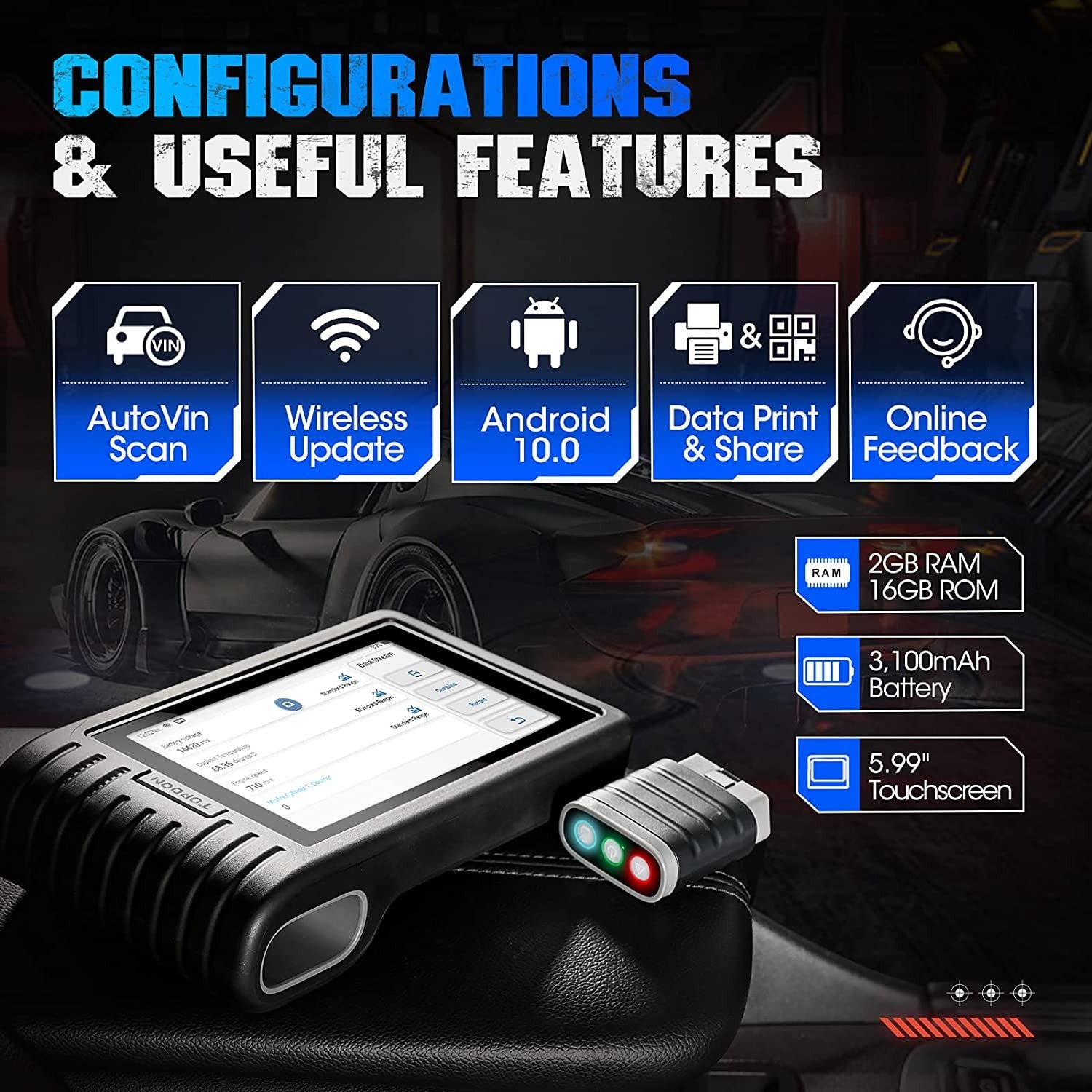 Topdon Artidiag800 Bt Wireless Obd2 Scanner For Car Automotive Diagnoses  Tool Full Systems Scan 28 Maintenance Services Autovin - Diagnostic Tools -  AliExpress