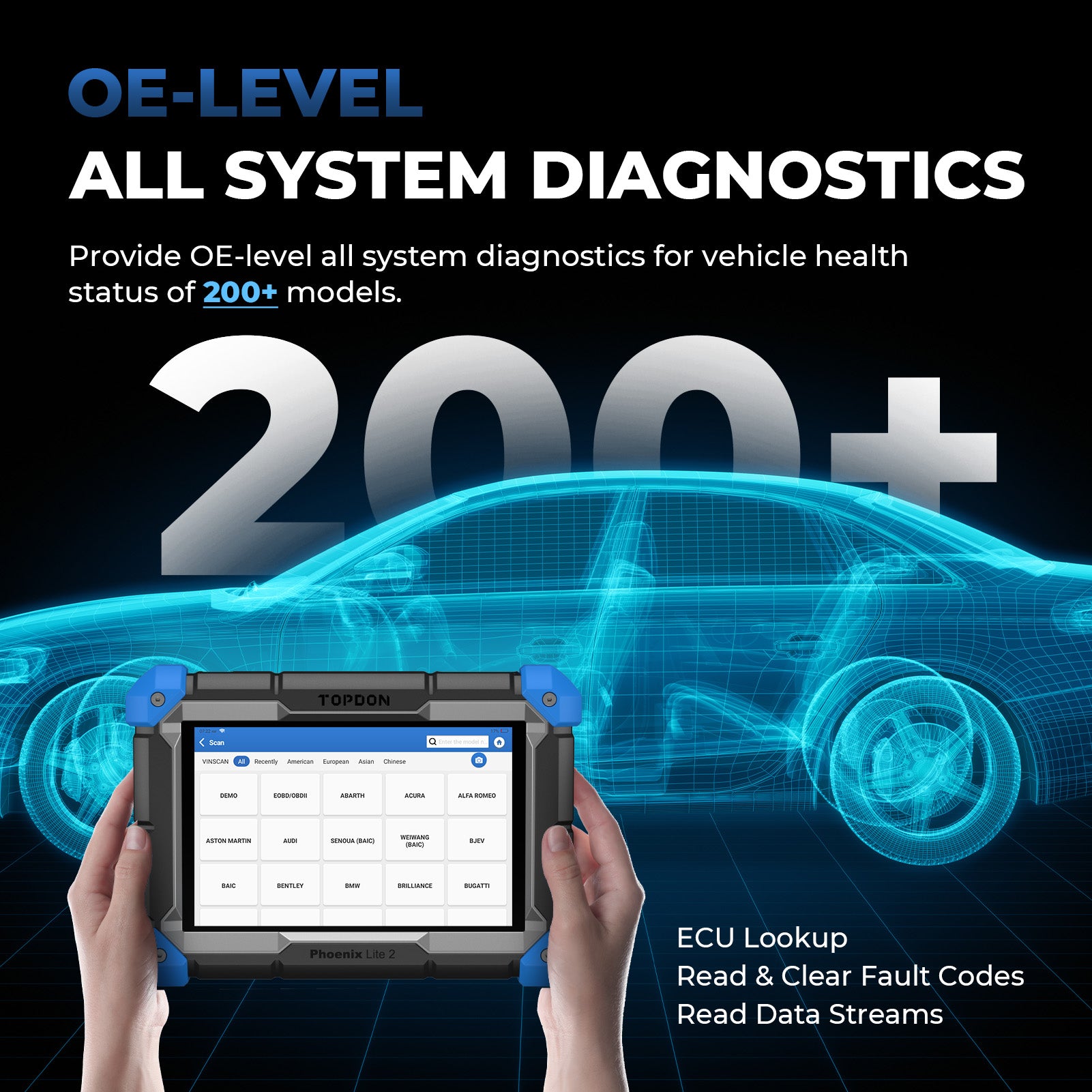Instrument de Diagnostic Integrat TOPDON | Phoenix Lite 2 – TOPDON