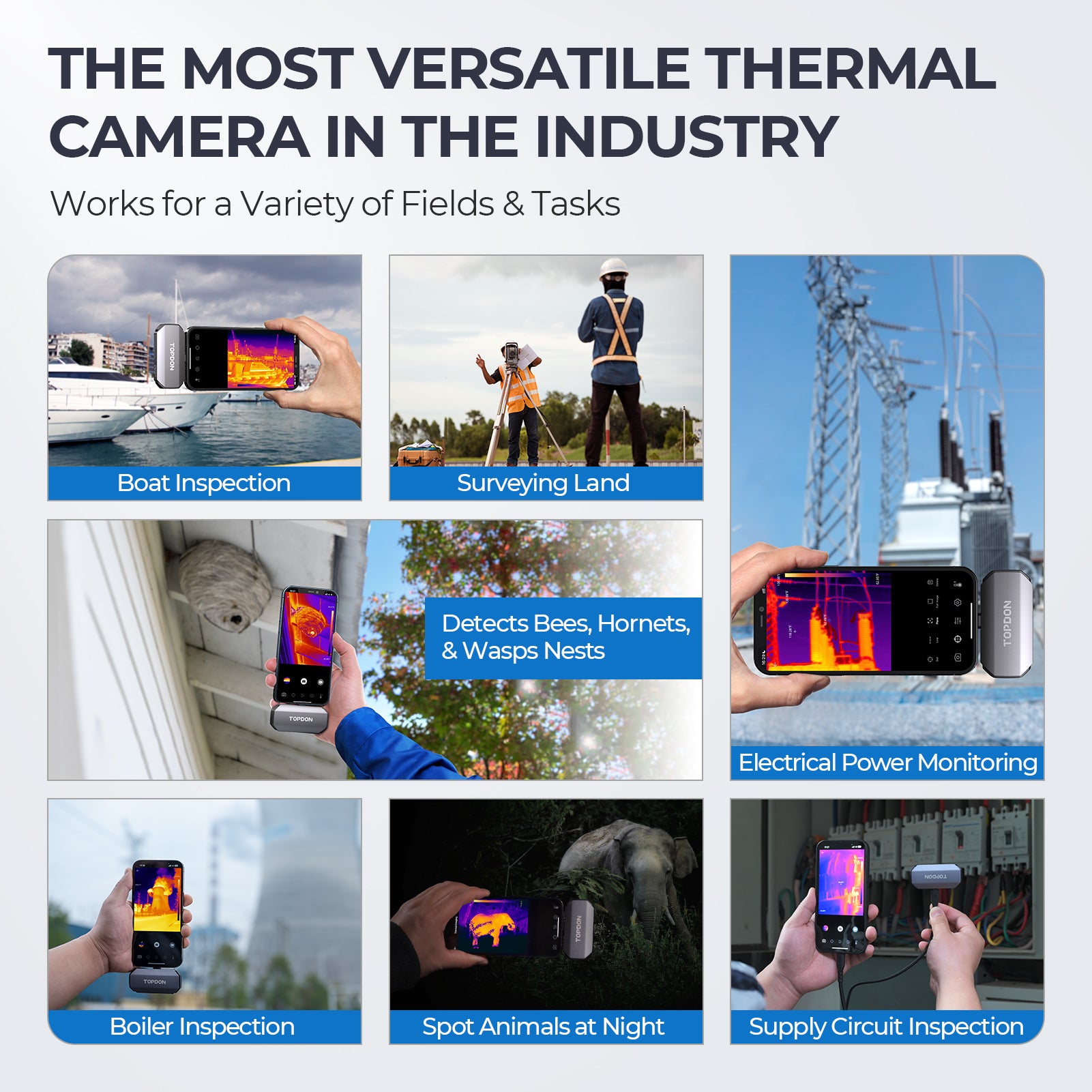 TOPDON Thermal Infrared Camera | TC002 | The Dark Has No Secrets